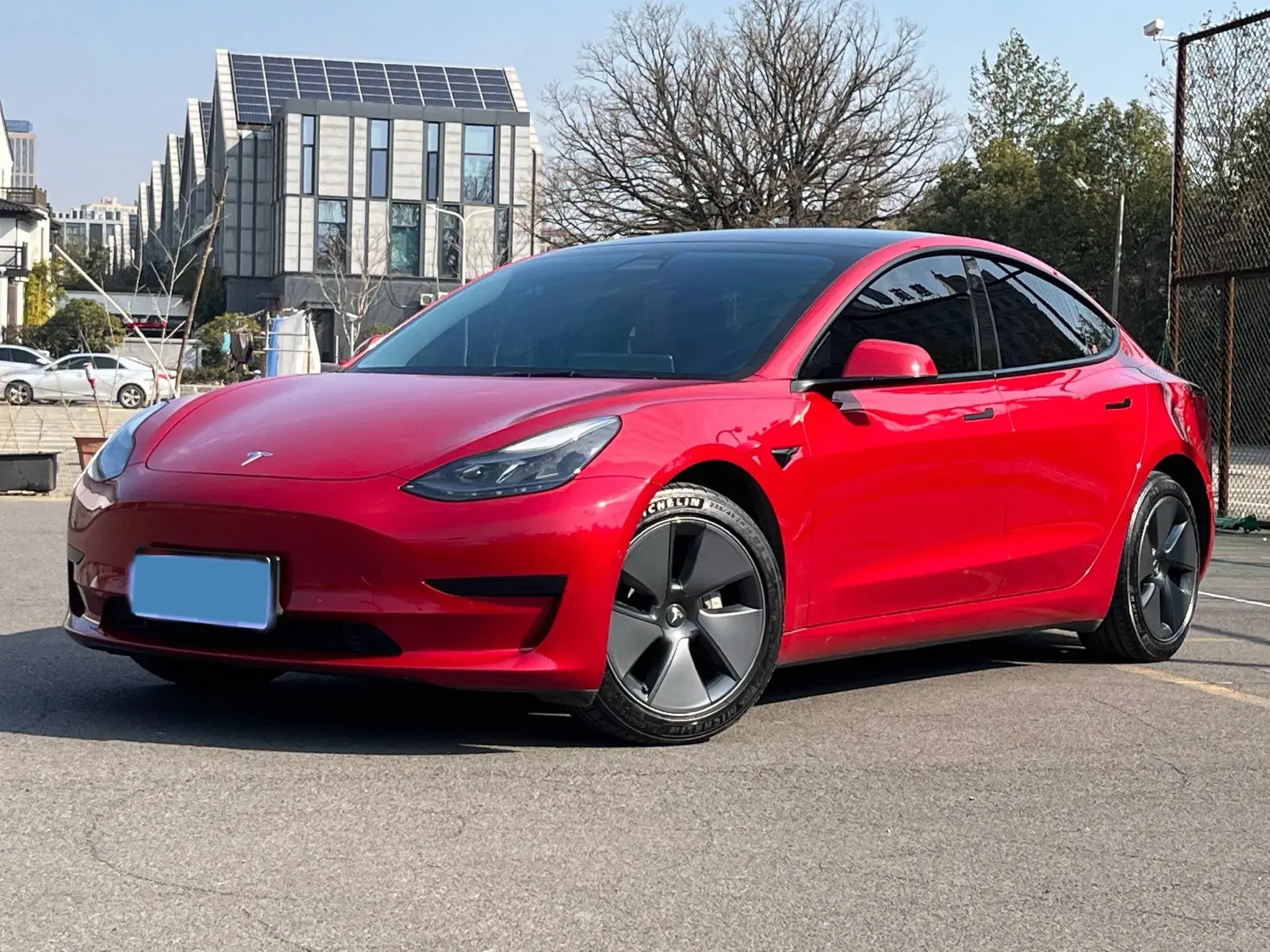 2021 TESLA MODEL view 1