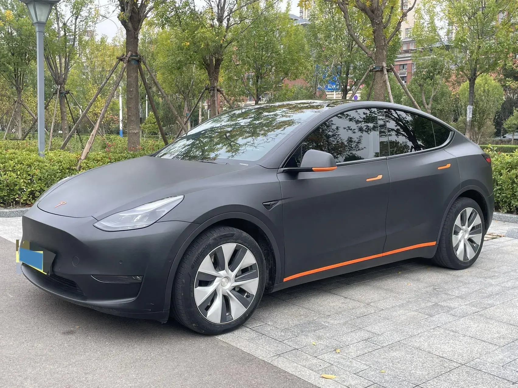 2021 TESLA MODEL view 1
