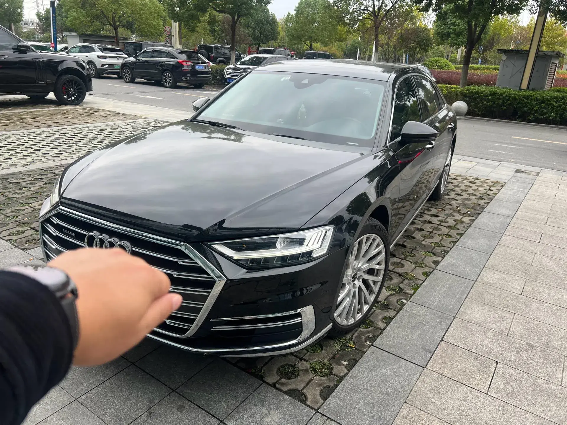 2021 AUDI A8 view 1