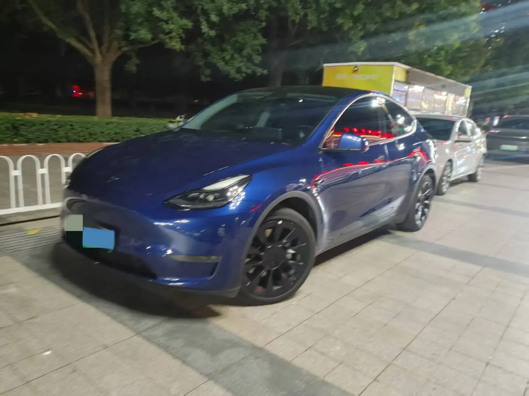 2021 TESLA MODEL view 1