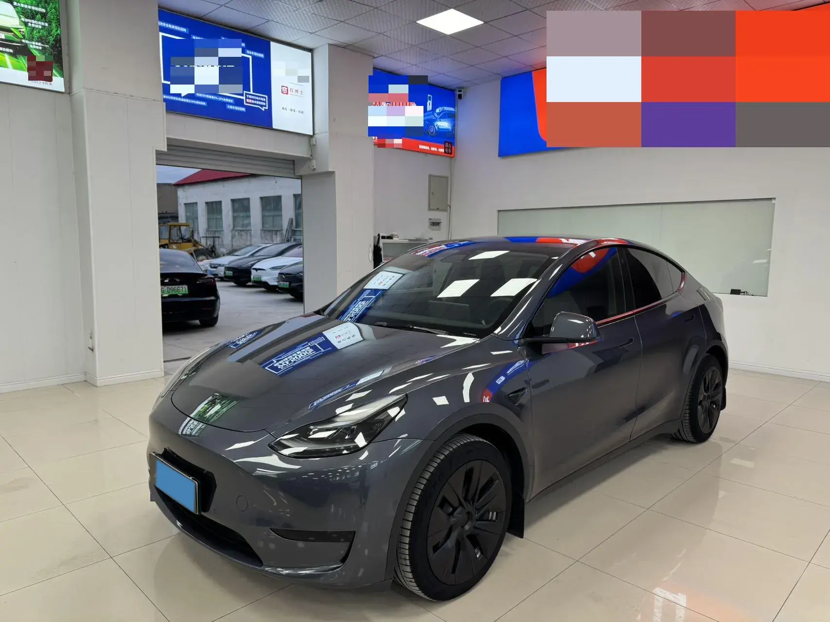 2022 TESLA MODEL view 1