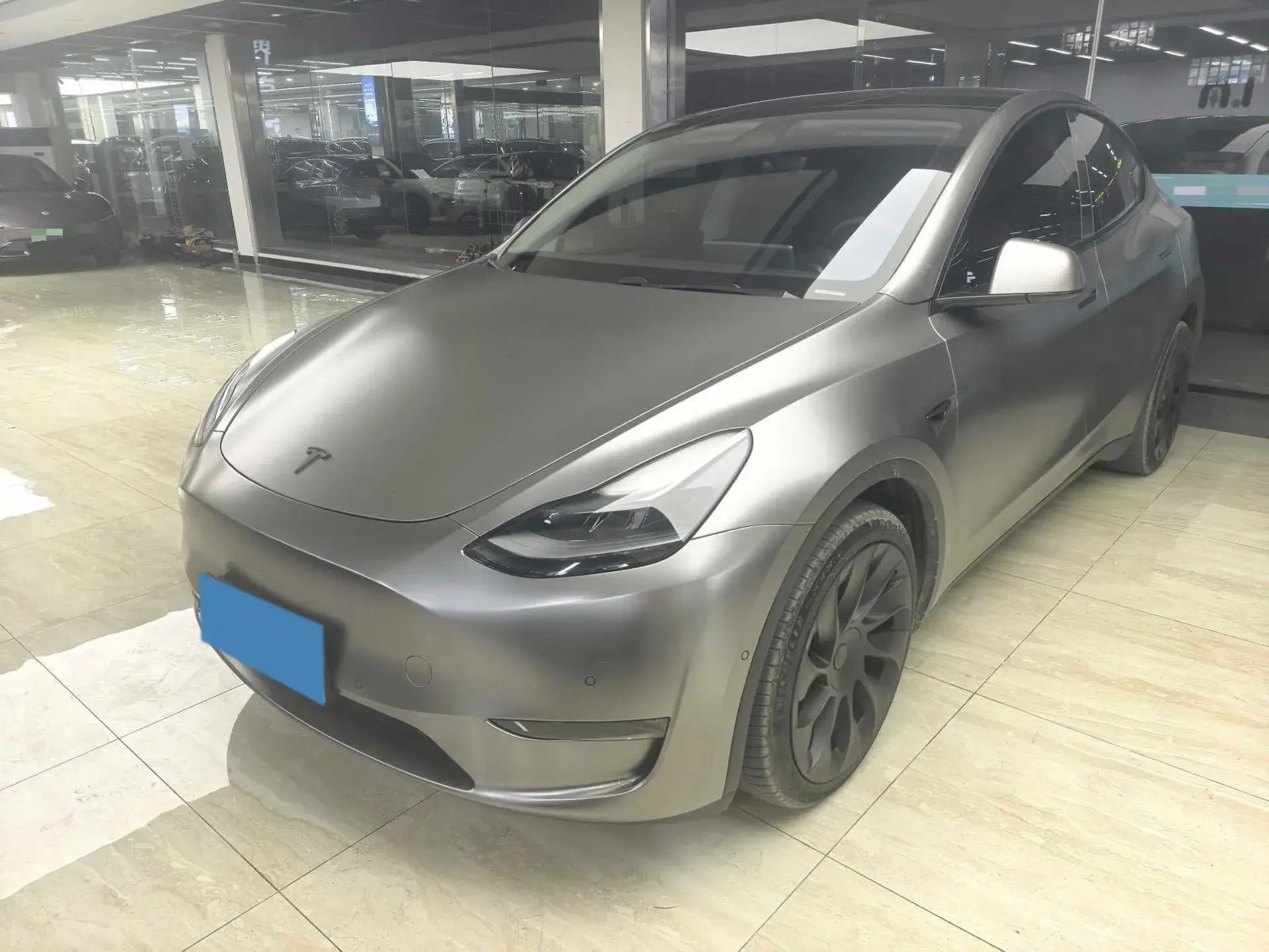 2021 TESLA MODEL view 1