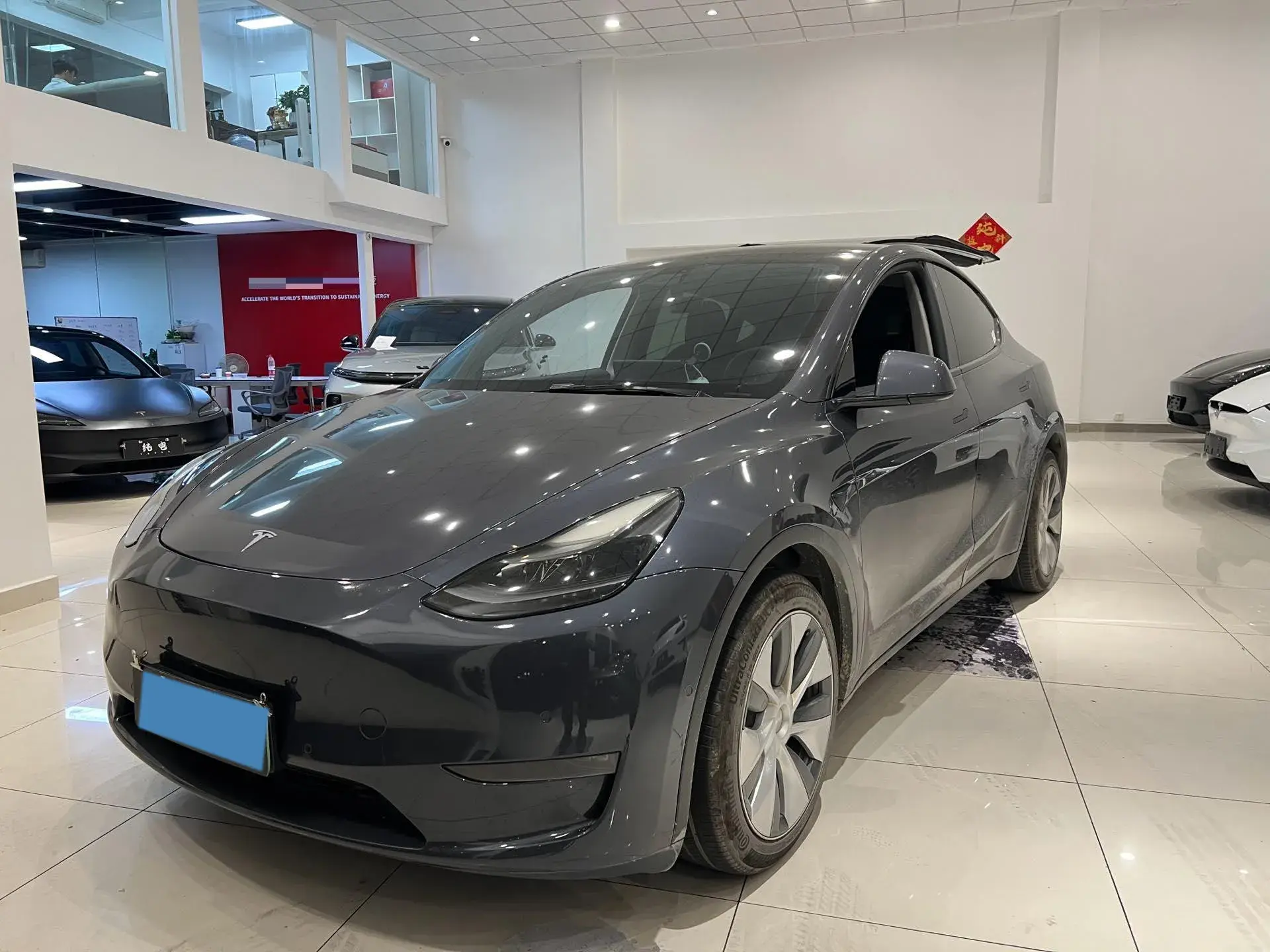 2021 TESLA MODEL view 1