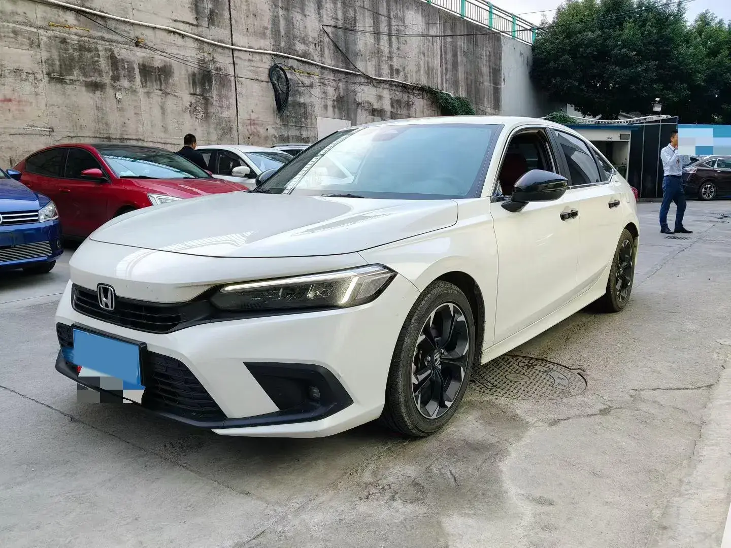 2022 HONDA CIVIC view 1