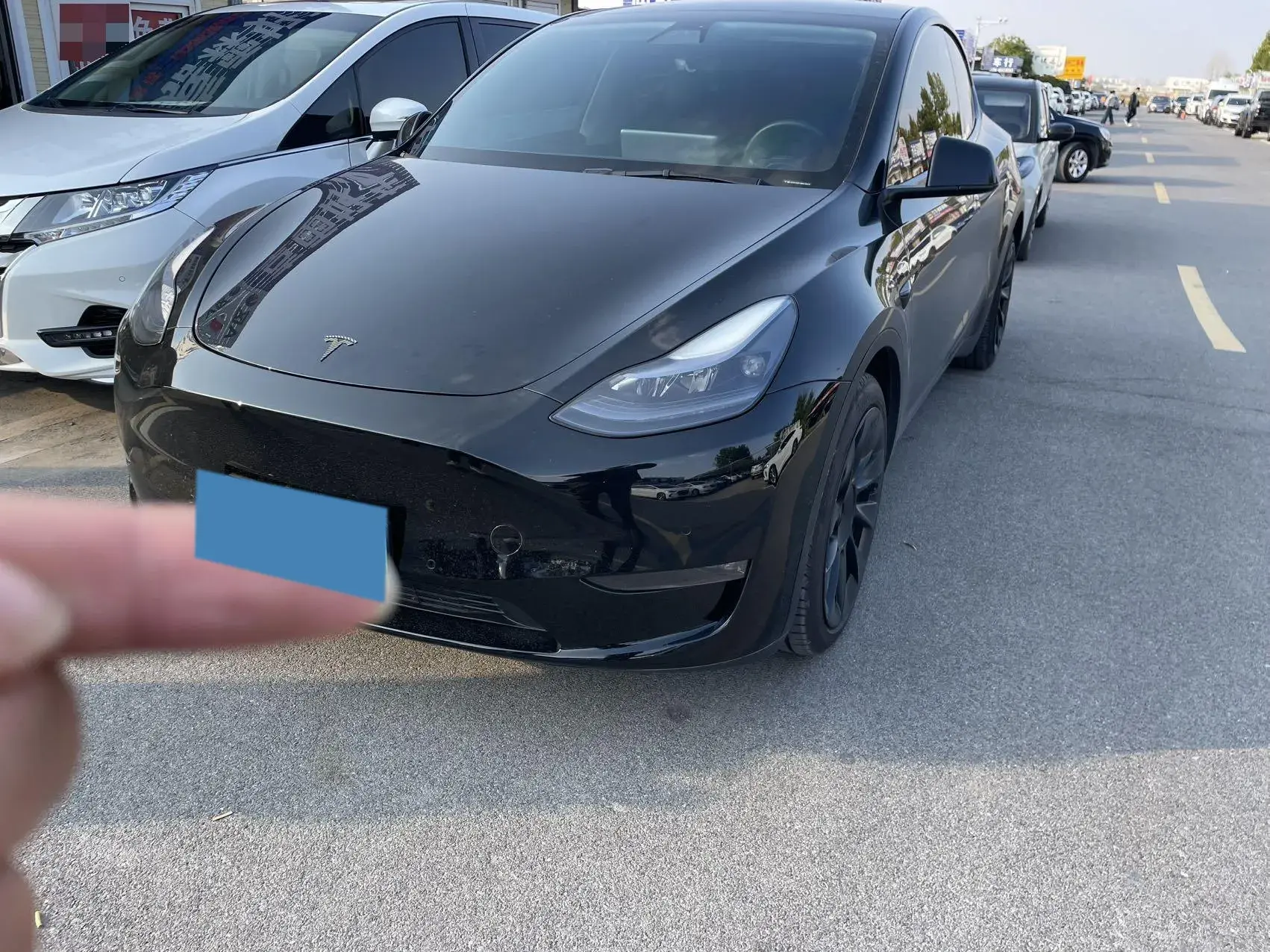 2021 TESLA MODEL view 1