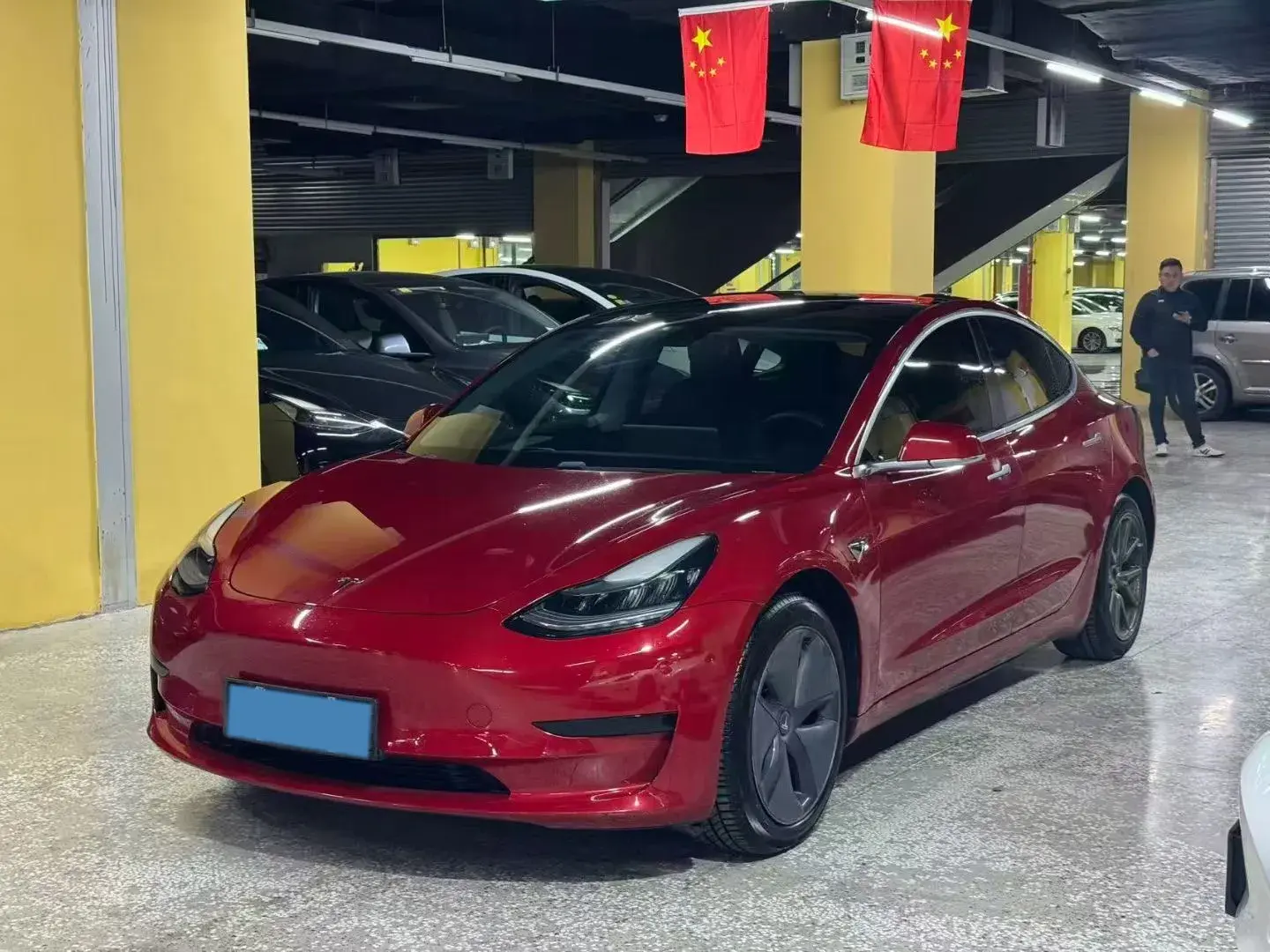 2020 TESLA MODEL view 1