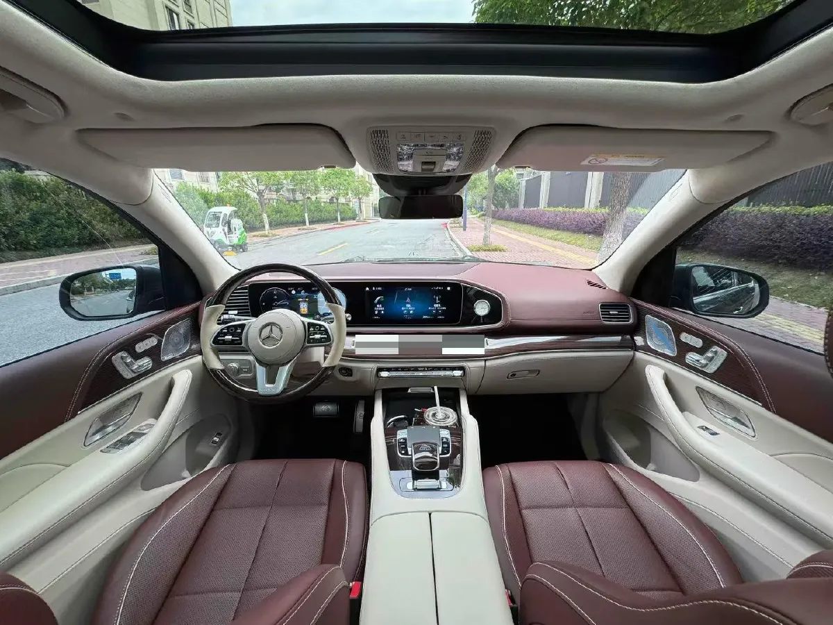 2021 Mercedes-Benz Maybach GLS 3.0T 367HP L6 9AT,autocango,china used car exporter,china ev exporter,chinese used car exporter,chinese used ev exporter