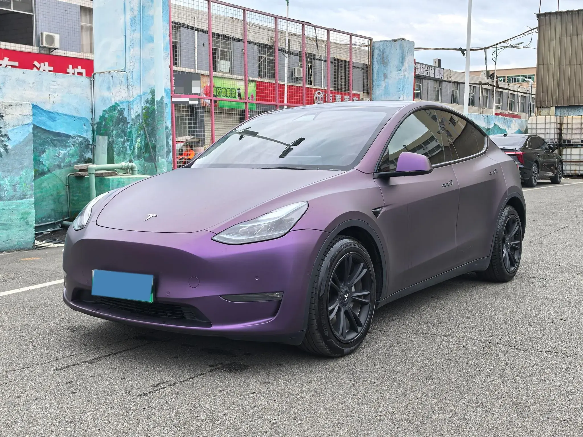 2021 TESLA MODEL view 1