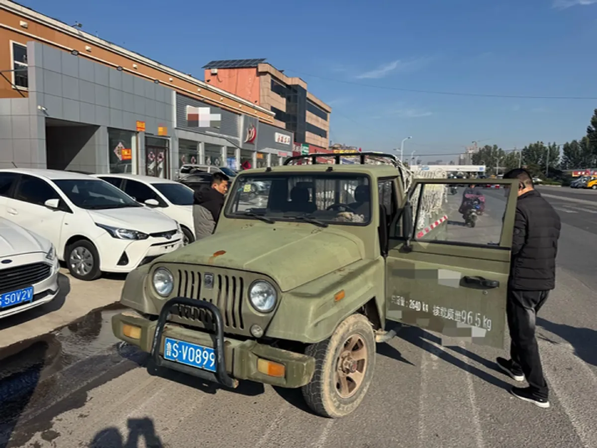 2017 BAW Battle Flag Pickup 2.2L 112HP L4 5MT,autocango,china used car exporter,china ev exporter,chinese used car exporter,chinese used ev exporter