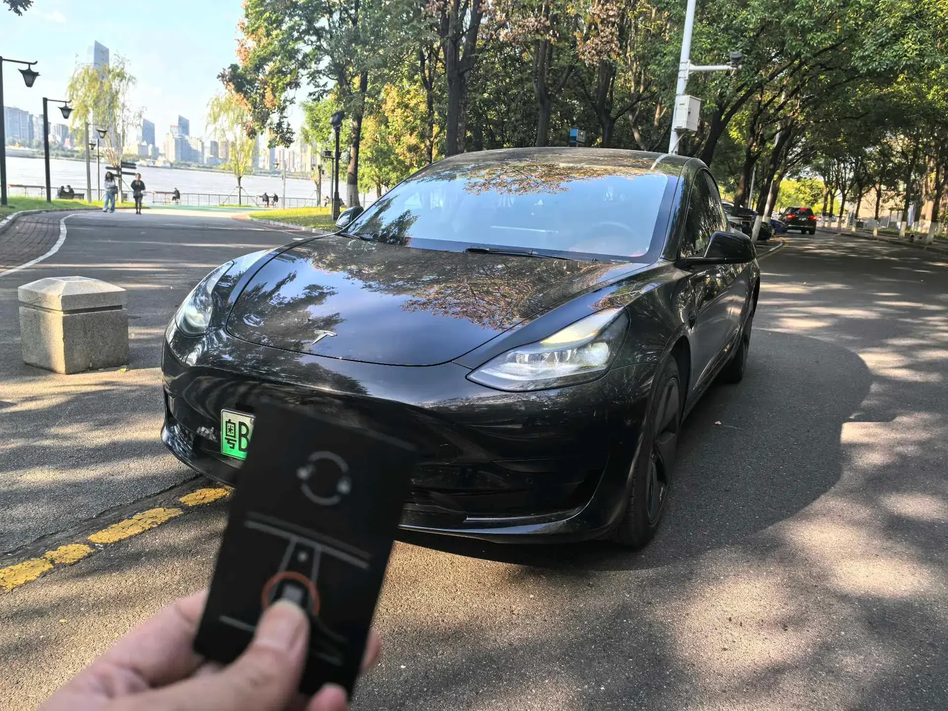 2022 TESLA MODEL view 1