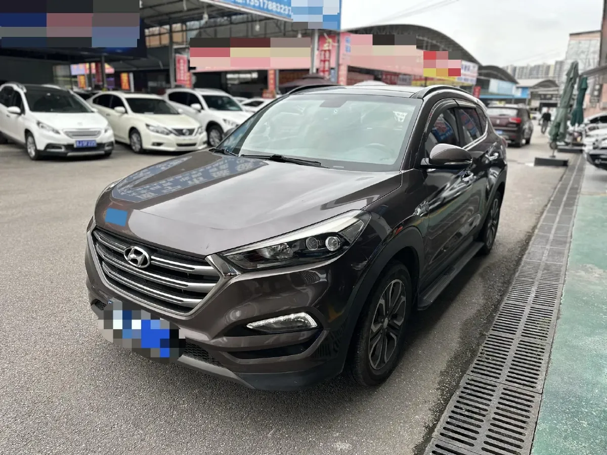 2015 Hyundai Tucson 1.6T 177HP L4 7DCT,autocango,china used car exporter,china ev exporter,chinese used car exporter,chinese used ev exporter
