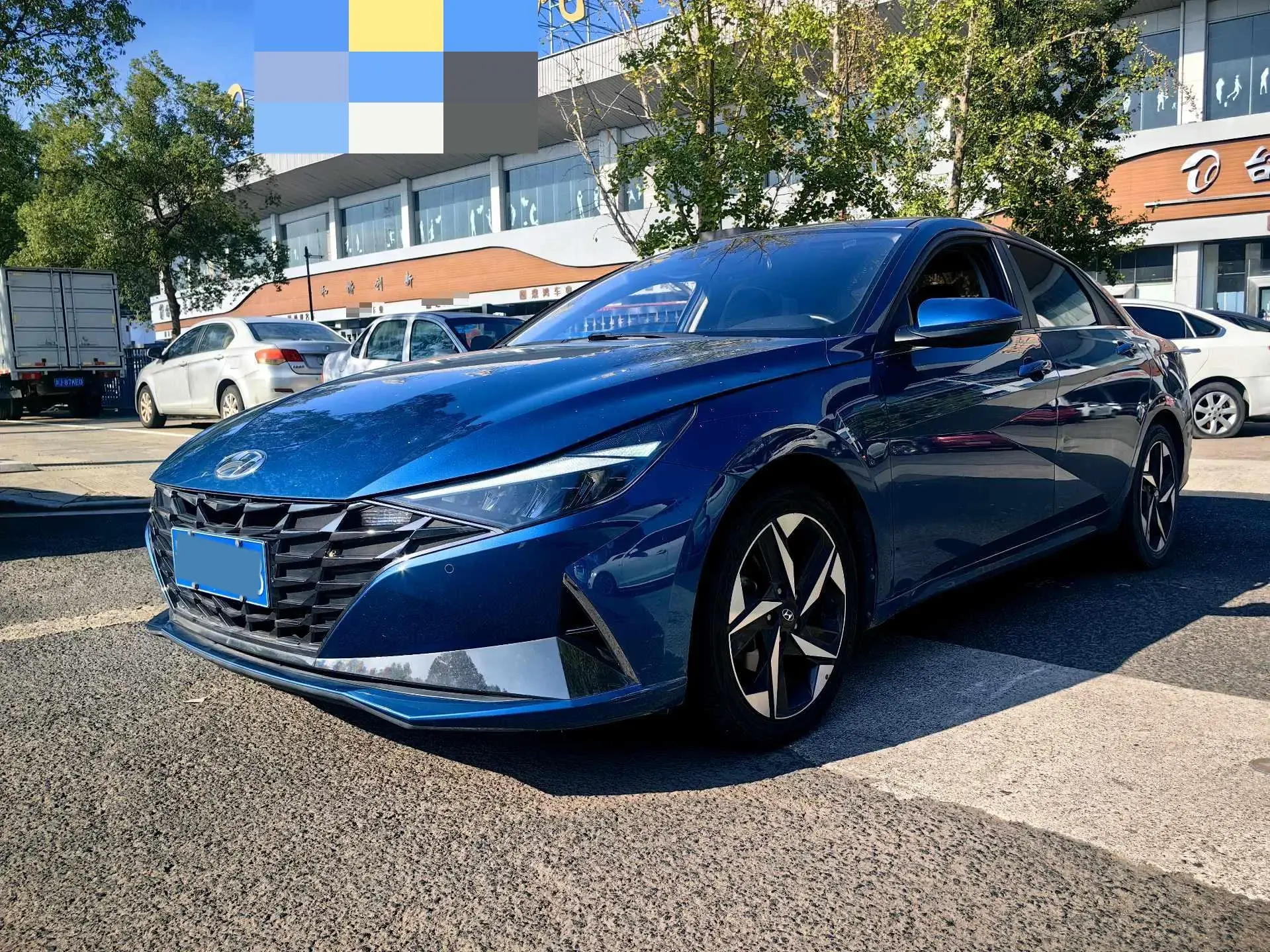 2021 HYUNDAI ELANTRA view 1