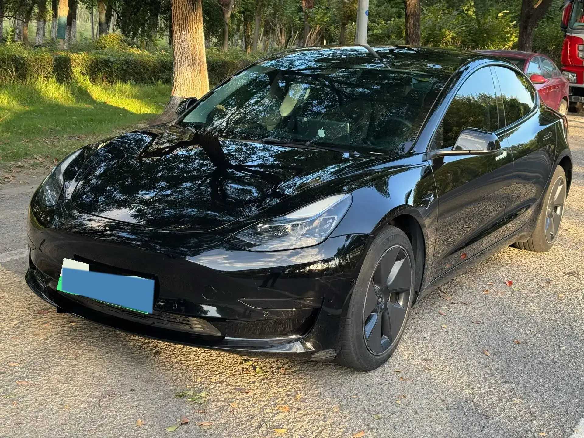 2021 TESLA MODEL view 1