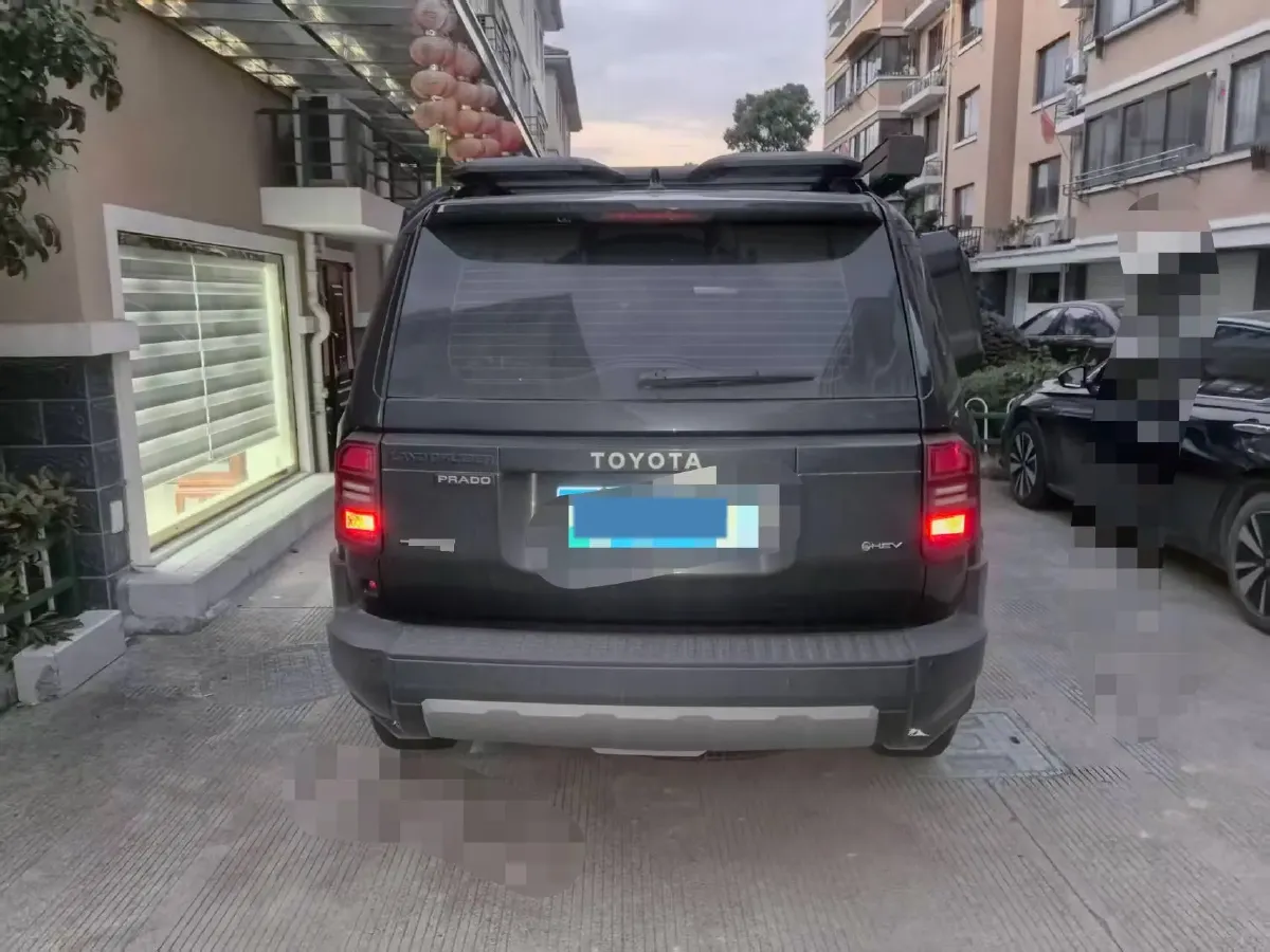 2025 Toyota Land Cruiser Prado 2.4T 282HP L4 8AT Hybrid 5.1KWH,autocango,china used car exporter,china ev exporter,chinese used car exporter,chinese used ev exporter