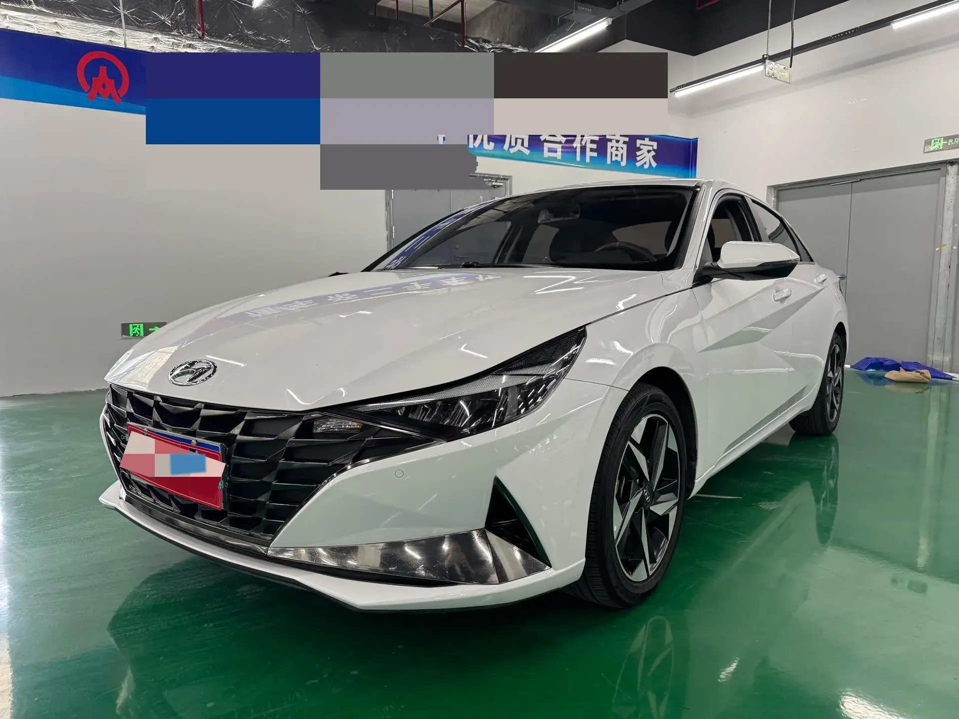 2021 HYUNDAI ELANTRA view 1