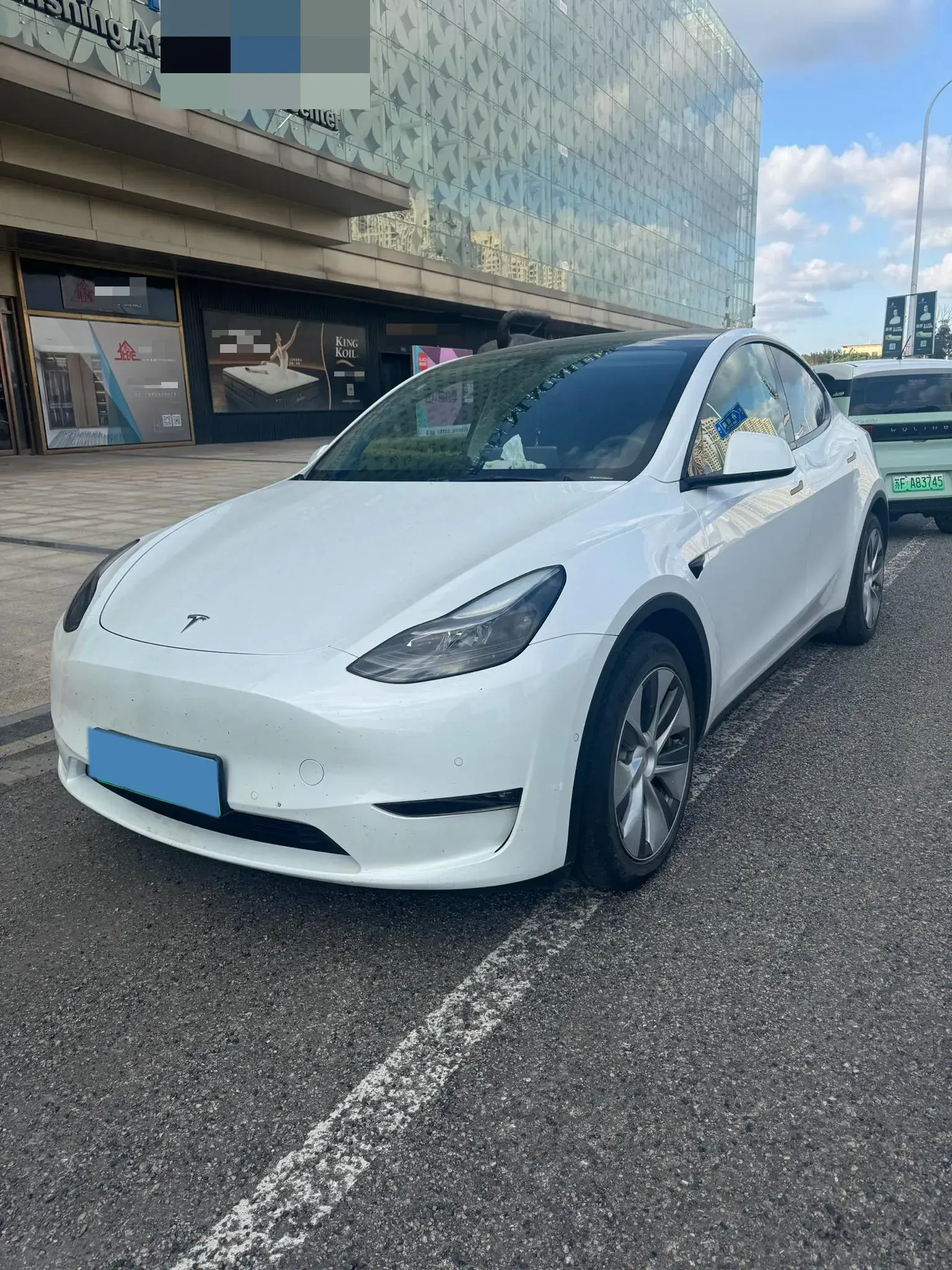 2021 TESLA MODEL view 1