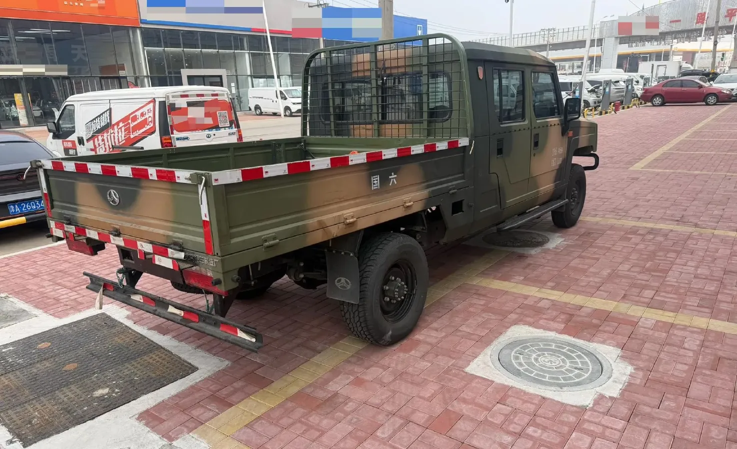 2022 BAW Warrior Pickup 2.4T 140HP L4 5MT,autocango,china used car exporter,china ev exporter,chinese used car exporter,chinese used ev exporter