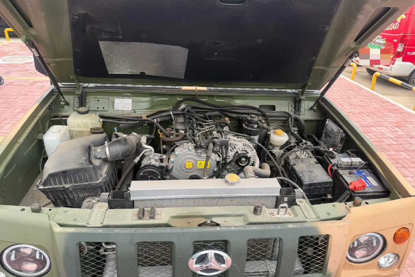 2022 BAW Warrior Pickup 2.4T 140HP L4 5MT,autocango,china used car exporter,china ev exporter,chinese used car exporter,chinese used ev exporter