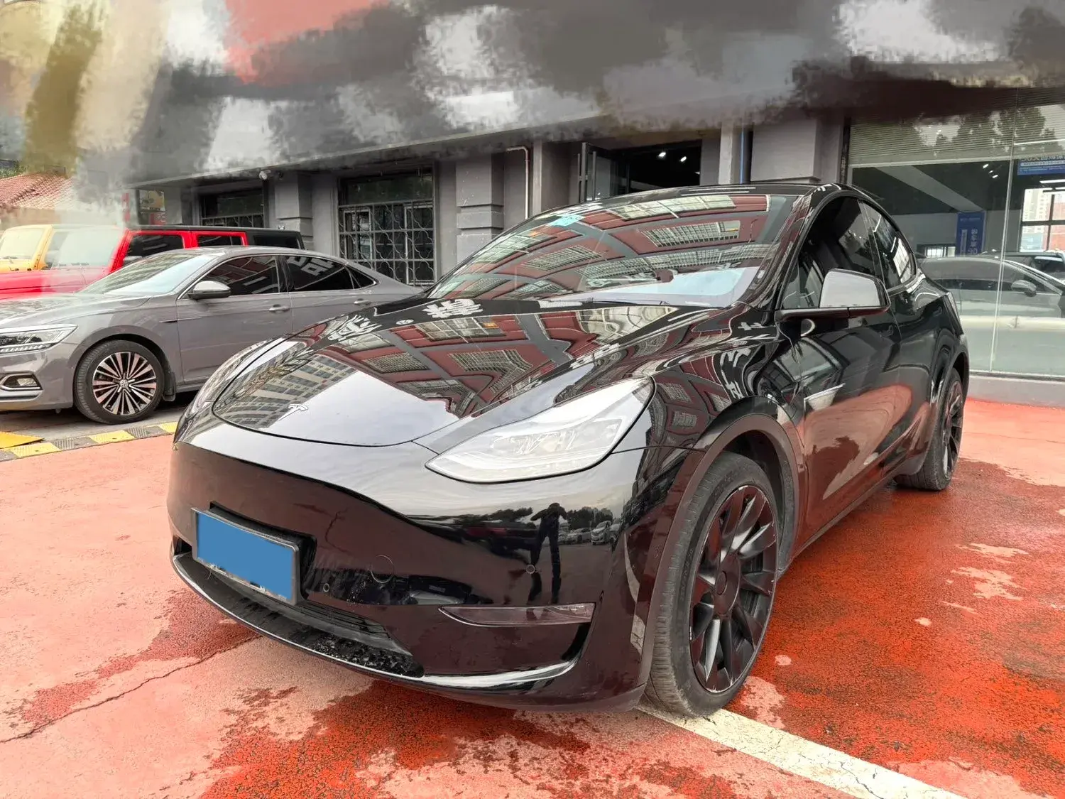 2021 TESLA MODEL view 1