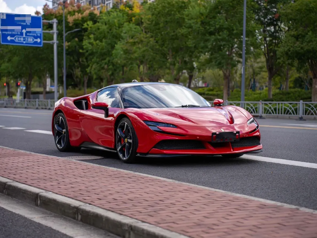 2020 Ferrari SF90 3.9T 781HP V8 8DCT PHEV 7.9KWH,autocango,china used car exporter,china ev exporter,chinese used car exporter,chinese used ev exporter
