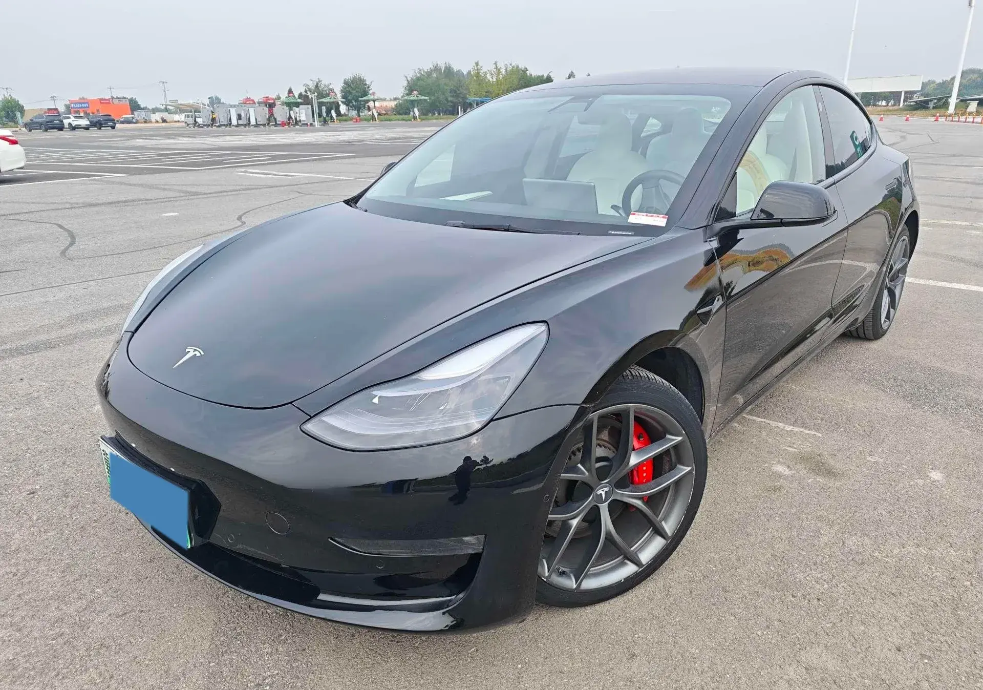 2021 TESLA MODEL view 1