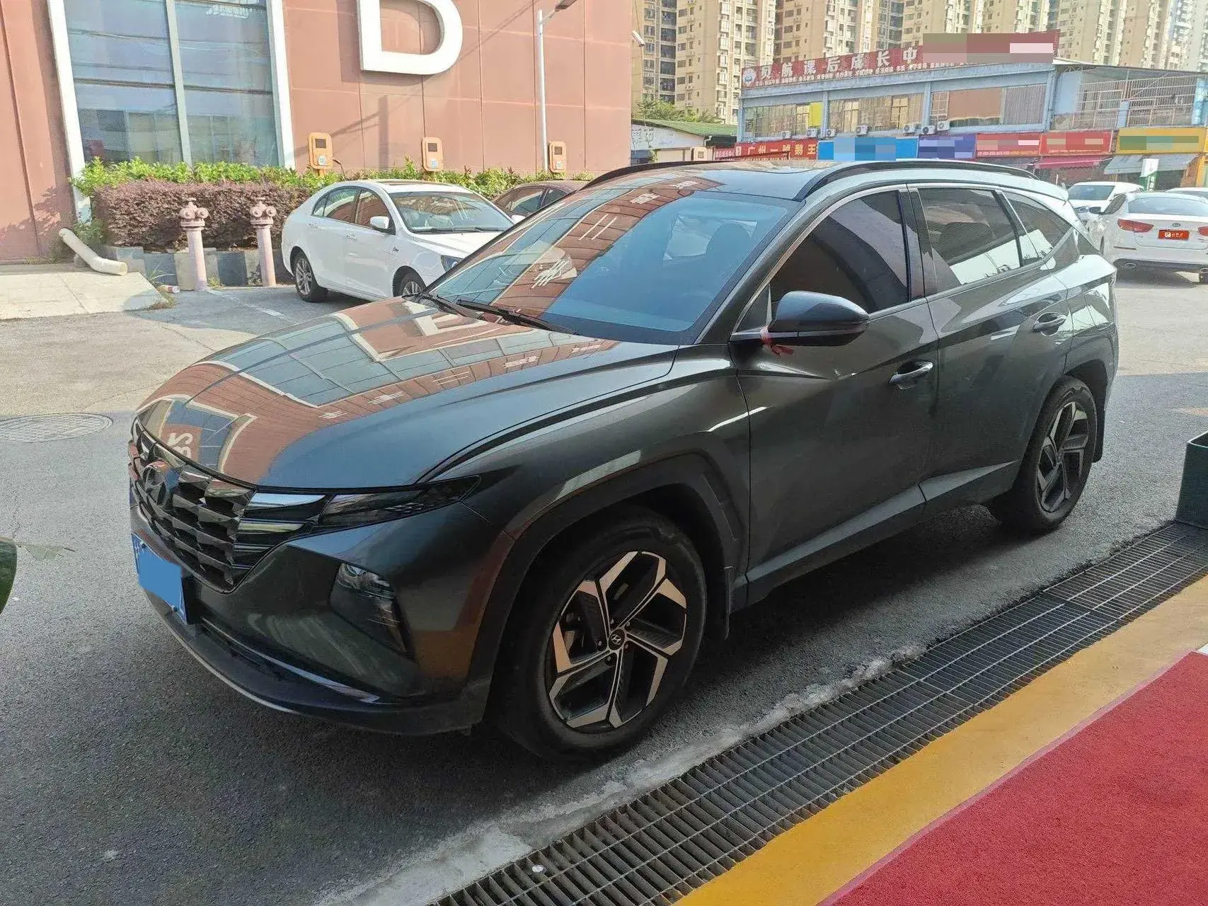 2021 HYUNDAI TUCSON view 1