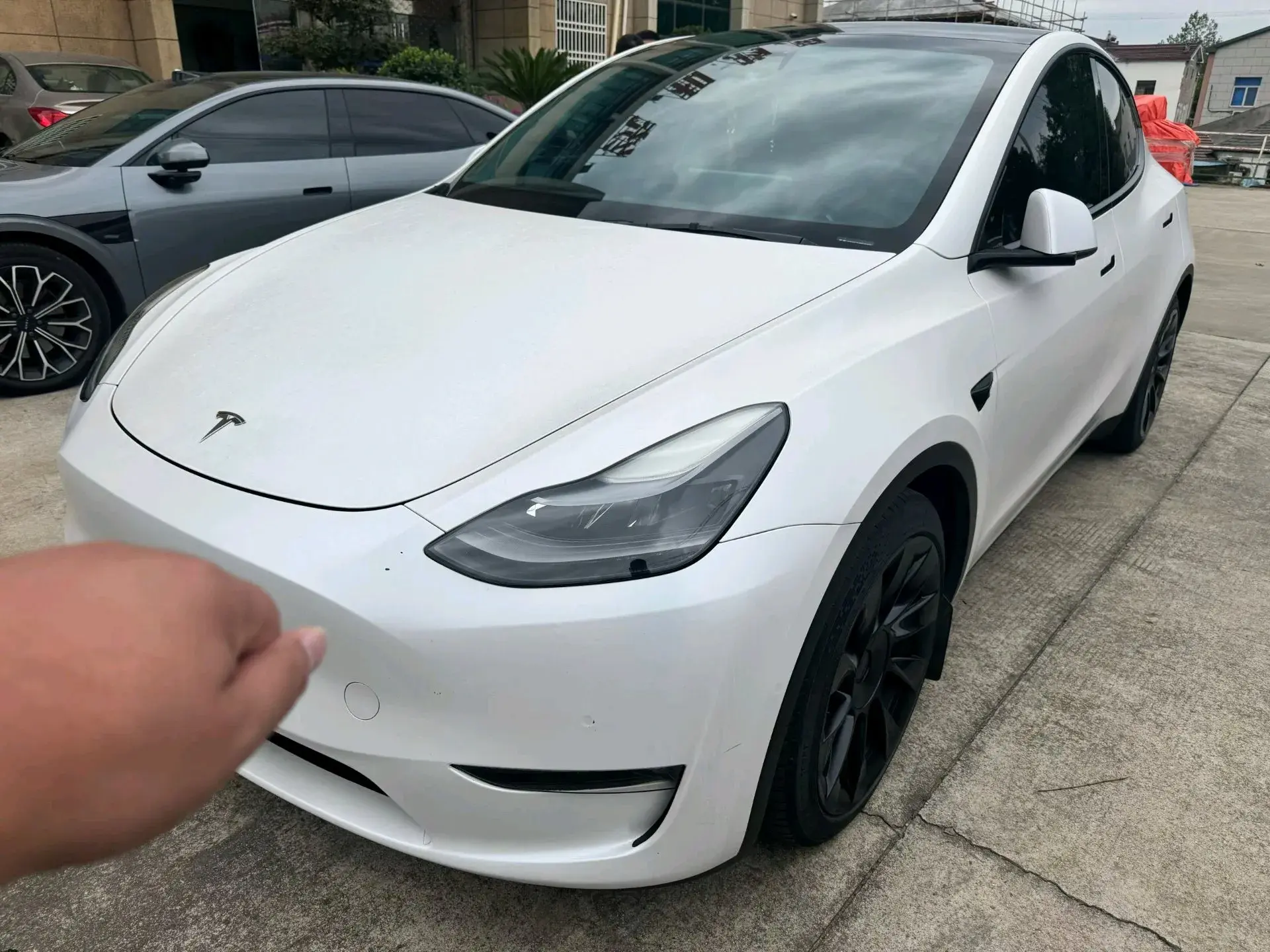 2021 TESLA MODEL view 1
