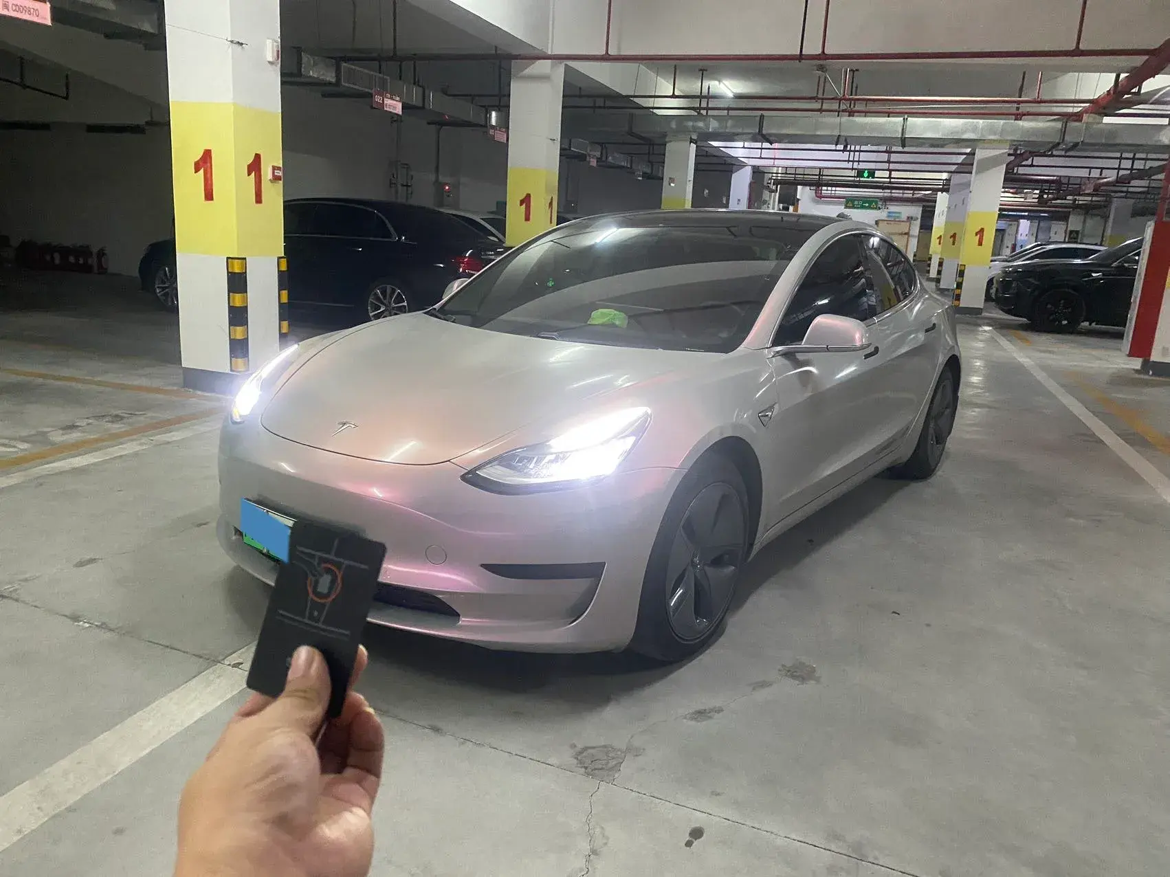 2020 TESLA MODEL view 1