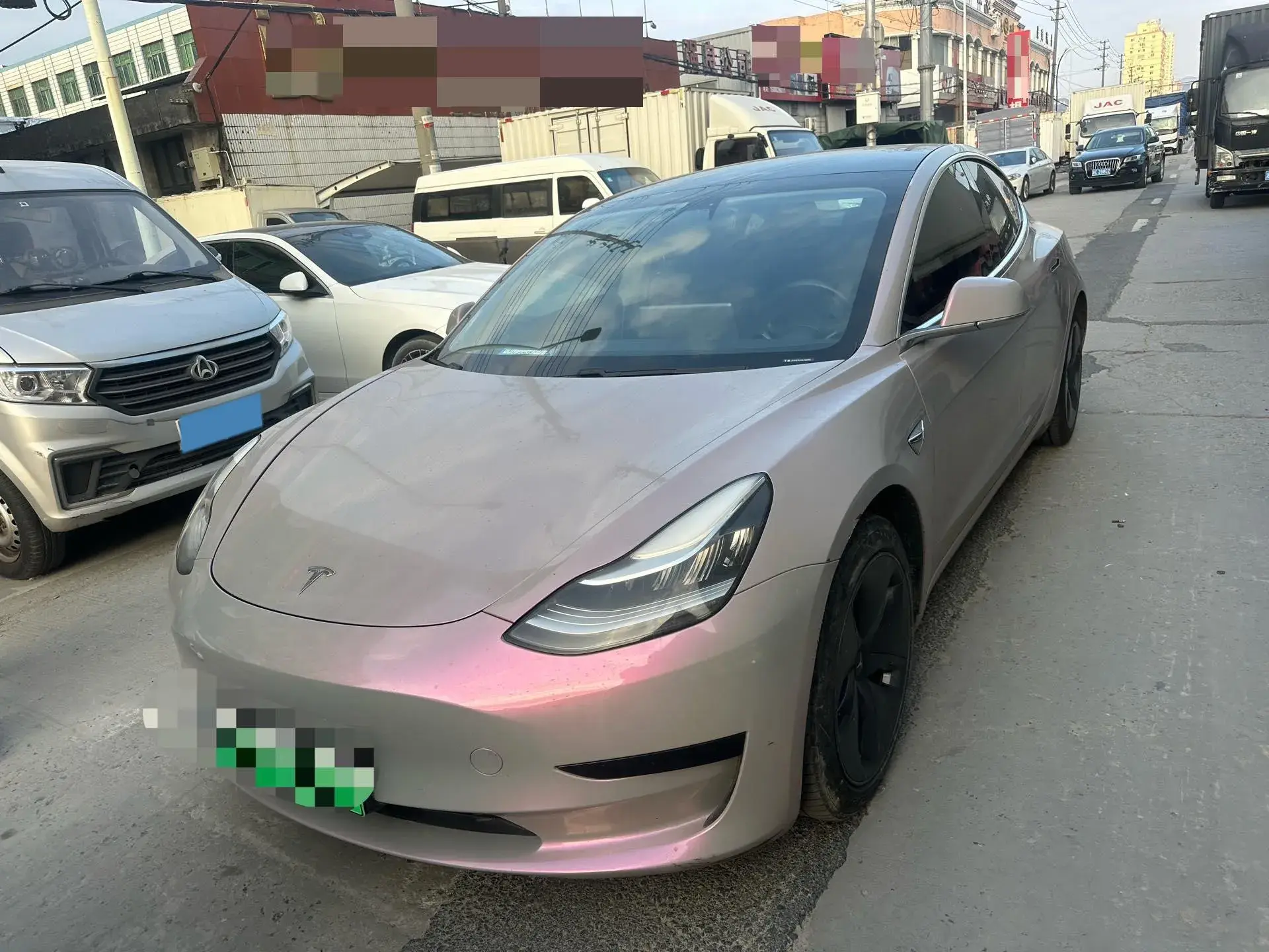 2020 TESLA MODEL view 1