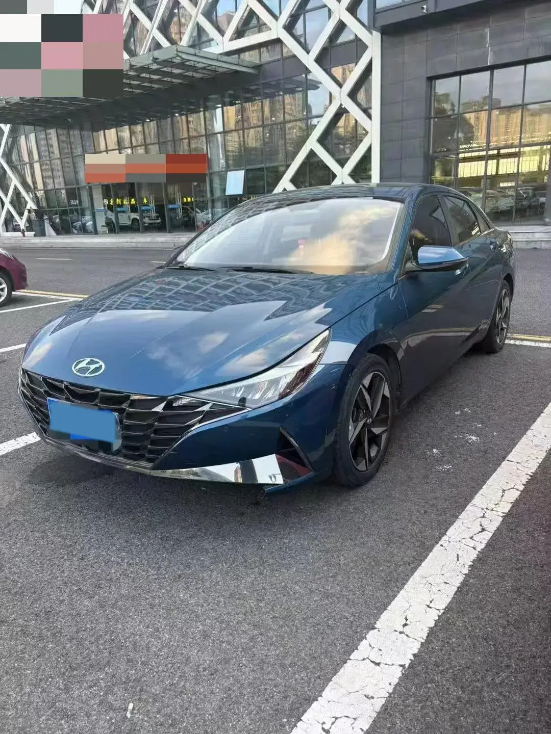 2021 HYUNDAI ELANTRA view 1