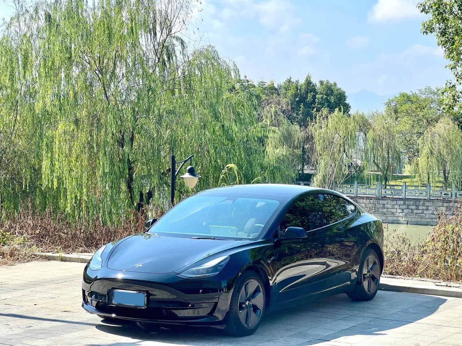 2021 TESLA MODEL view 1