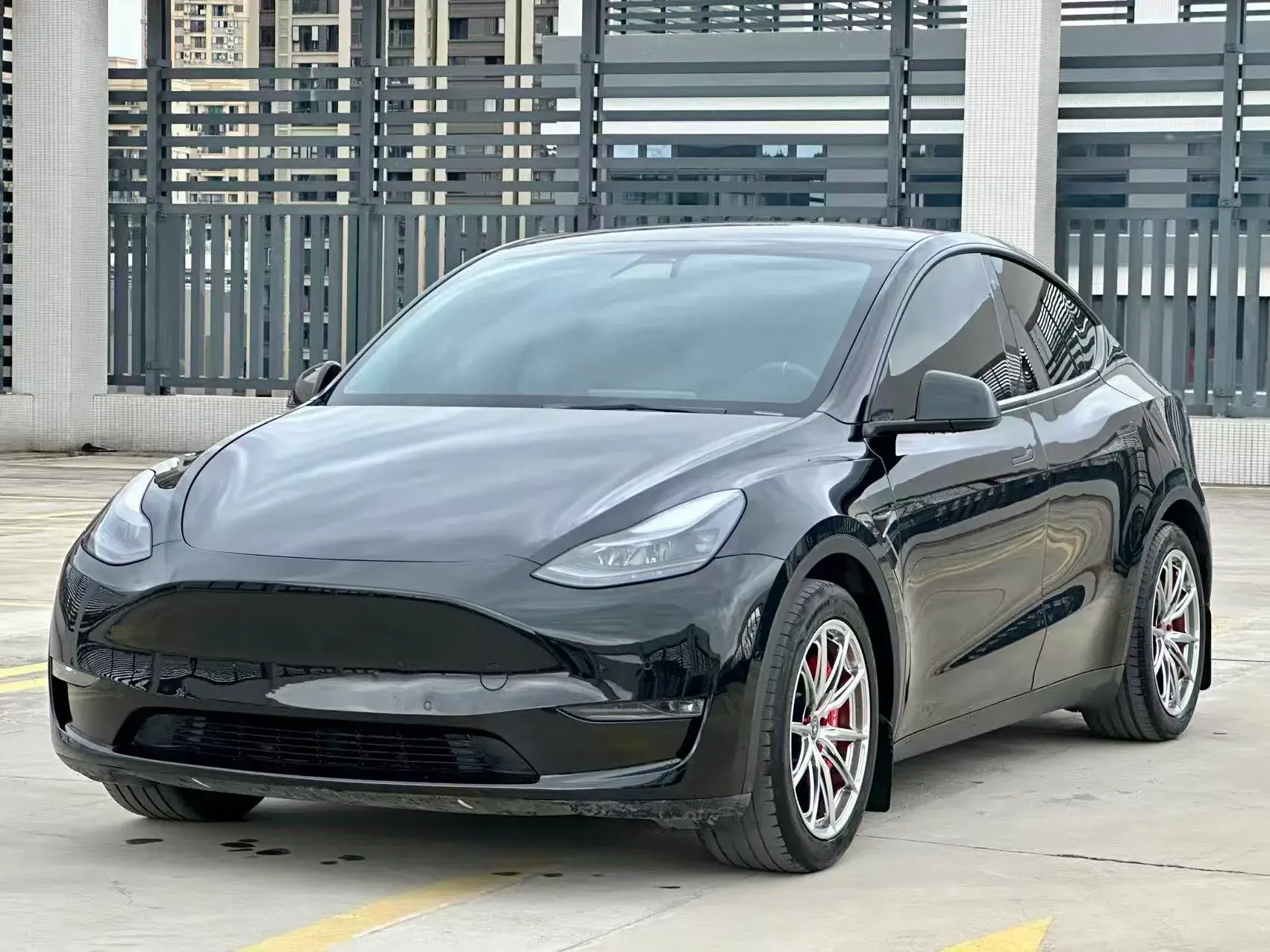 2021 TESLA MODEL view 1