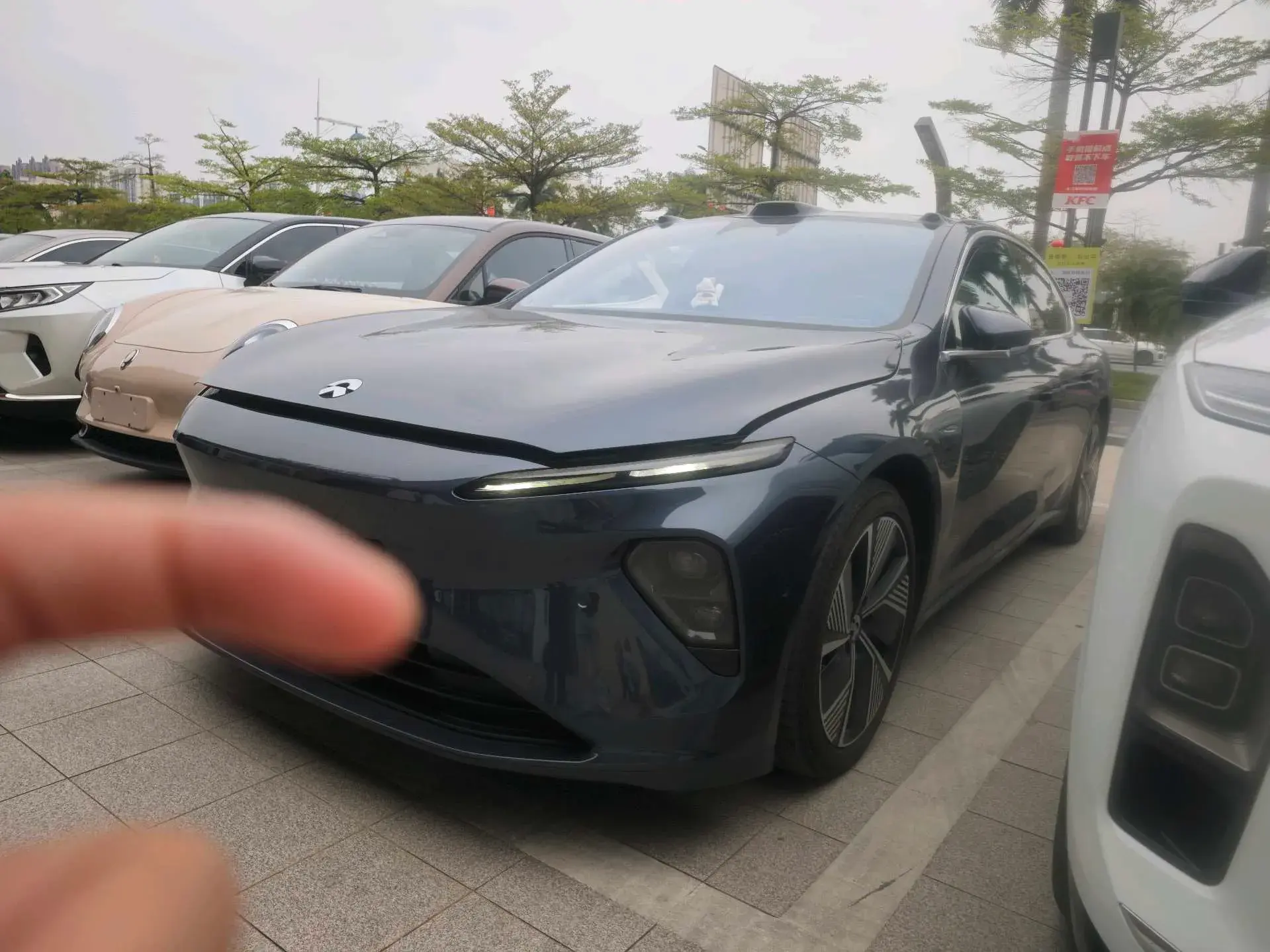 2024 NIO ET7 view 1