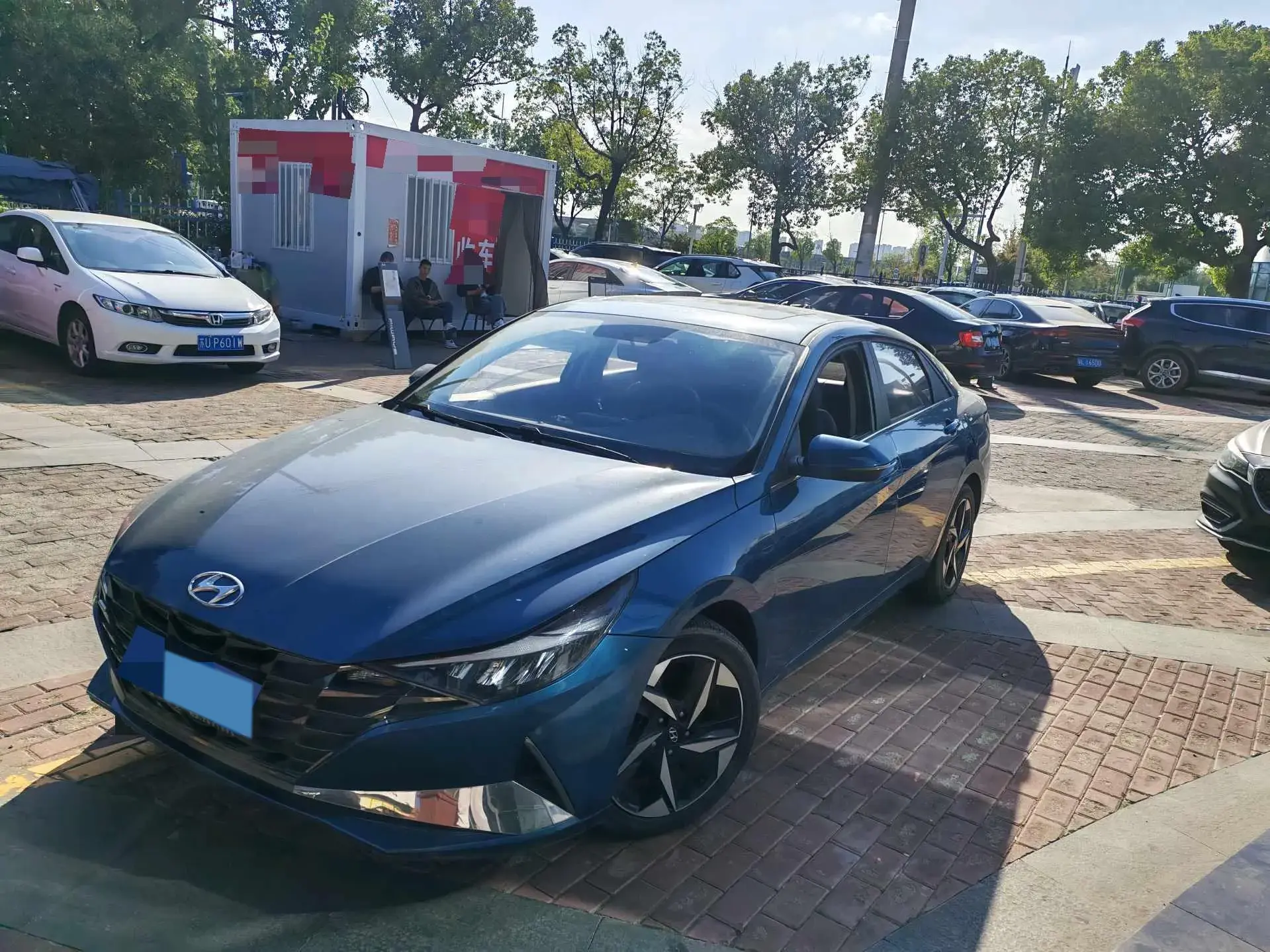 2021 HYUNDAI ELANTRA view 1
