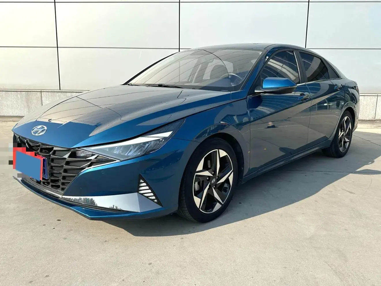 2021 HYUNDAI ELANTRA view 1