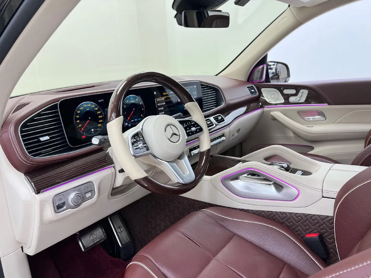 2021 Mercedes-Benz Maybach GLS 3.0T 367HP L6 9AT,autocango,china used car exporter,china ev exporter,chinese used car exporter,chinese used ev exporter