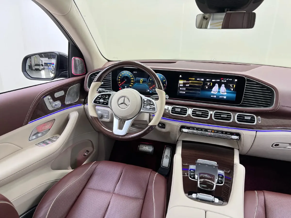 2021 Mercedes-Benz Maybach GLS 3.0T 367HP L6 9AT,autocango,china used car exporter,china ev exporter,chinese used car exporter,chinese used ev exporter