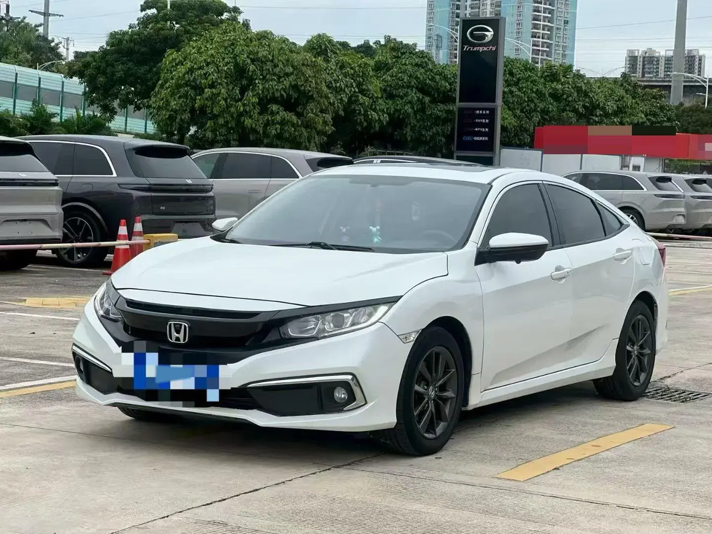 2019 HONDA CIVIC view 1