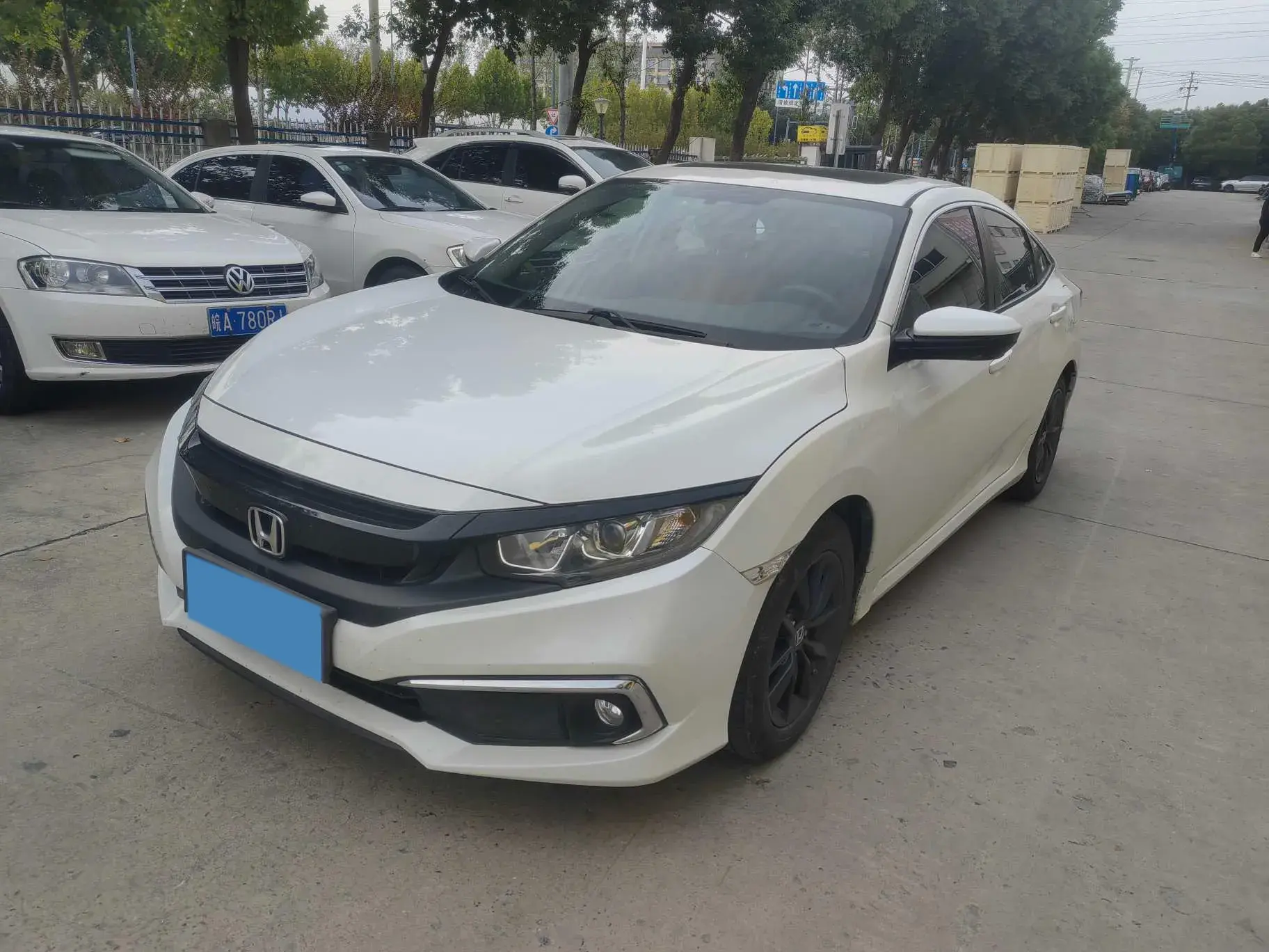 2019 HONDA CIVIC view 1