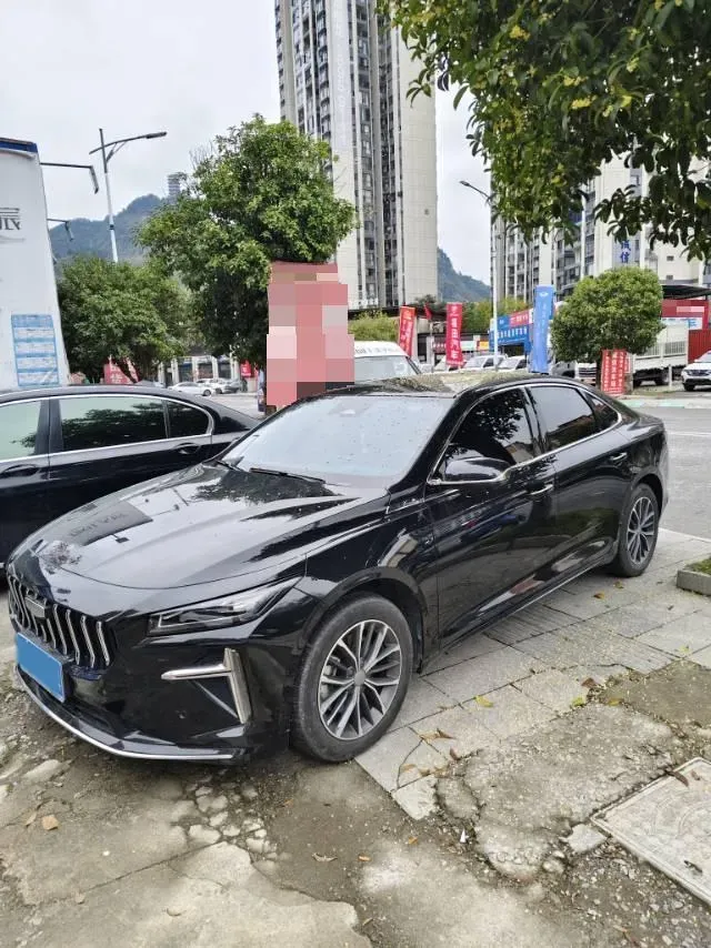 2024 Geely PrefaceL 1.5T 163HP L4 3DHT Hybrid,autocango,china used car exporter,china ev exporter,chinese used car exporter,chinese used ev exporter