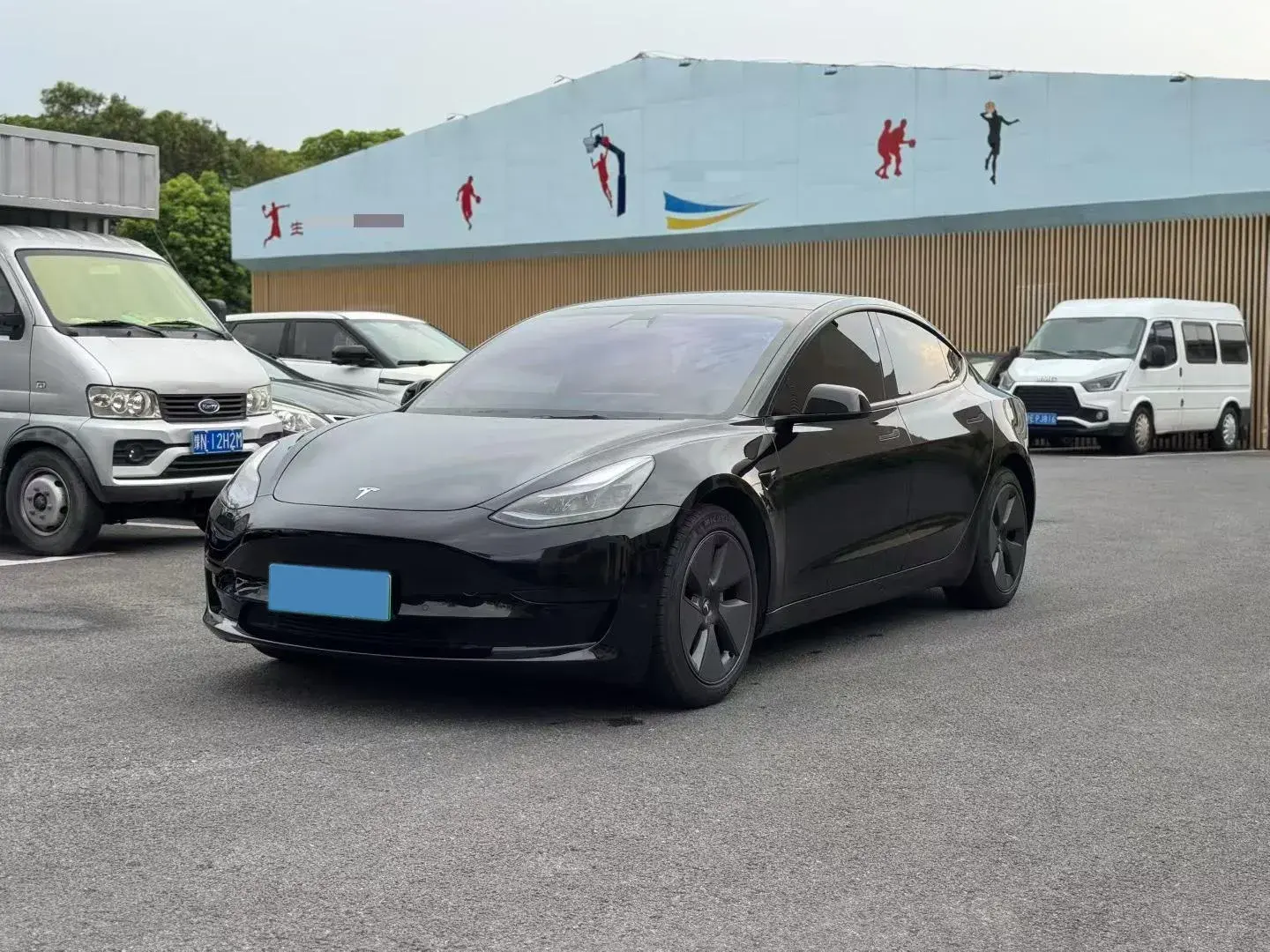 2021 TESLA MODEL view 1