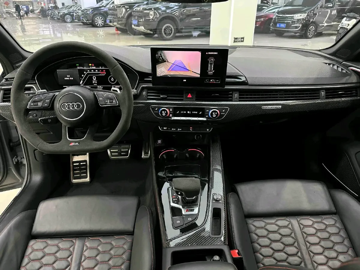 2023 Audi RS 4 2.9T 450HP V6 8AT,autocango,china used car exporter,china ev exporter,chinese used car exporter,chinese used ev exporter