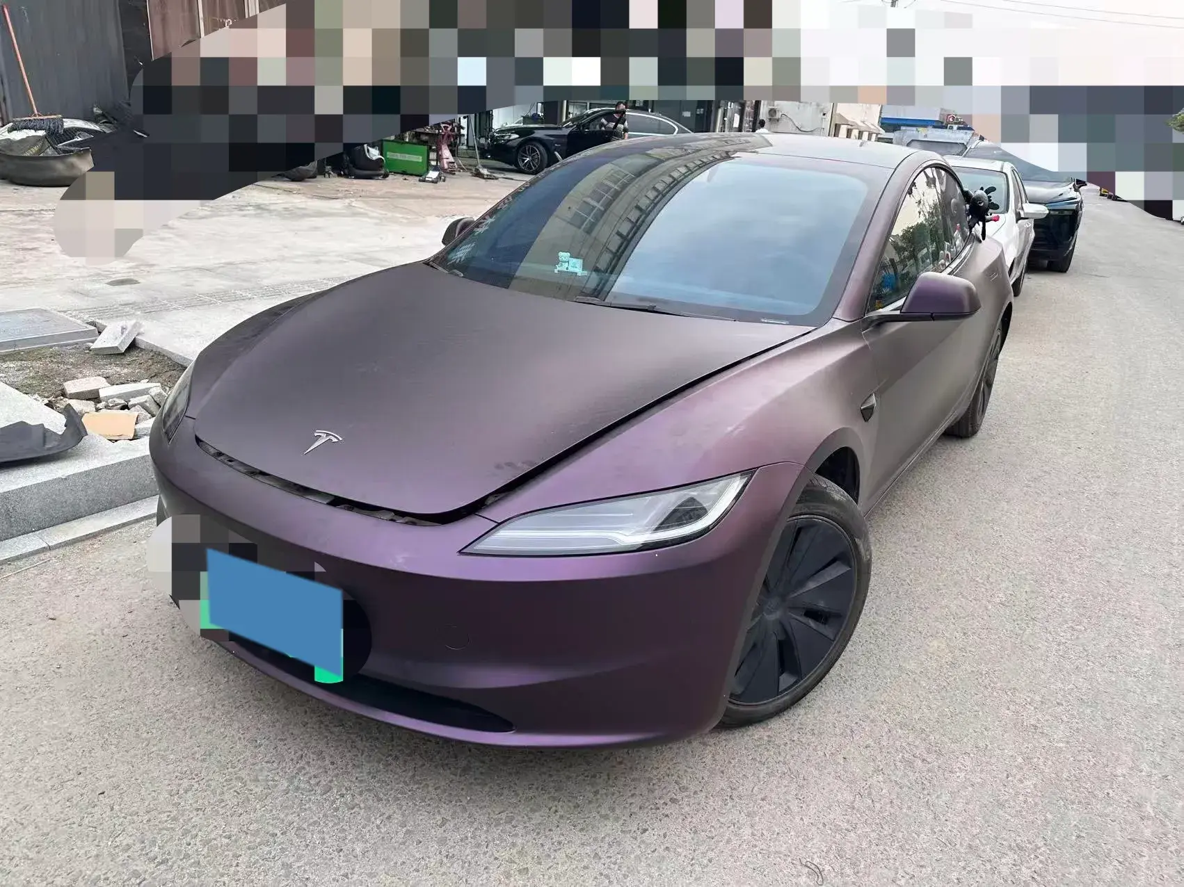 2023 TESLA MODEL view 1