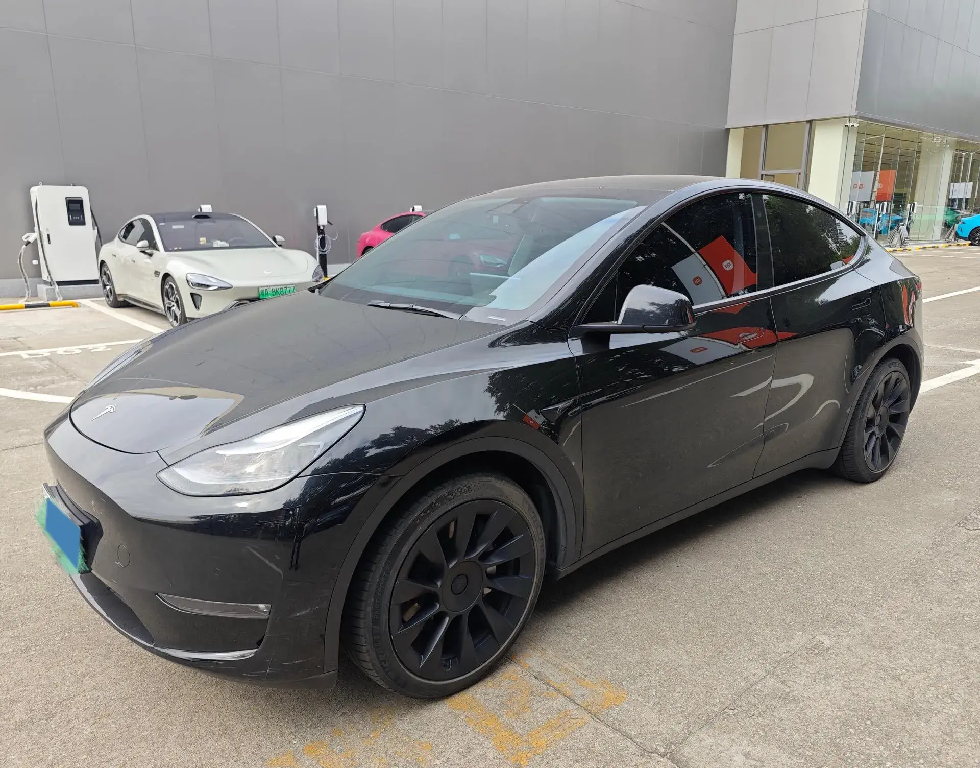 2021 TESLA MODEL view 1