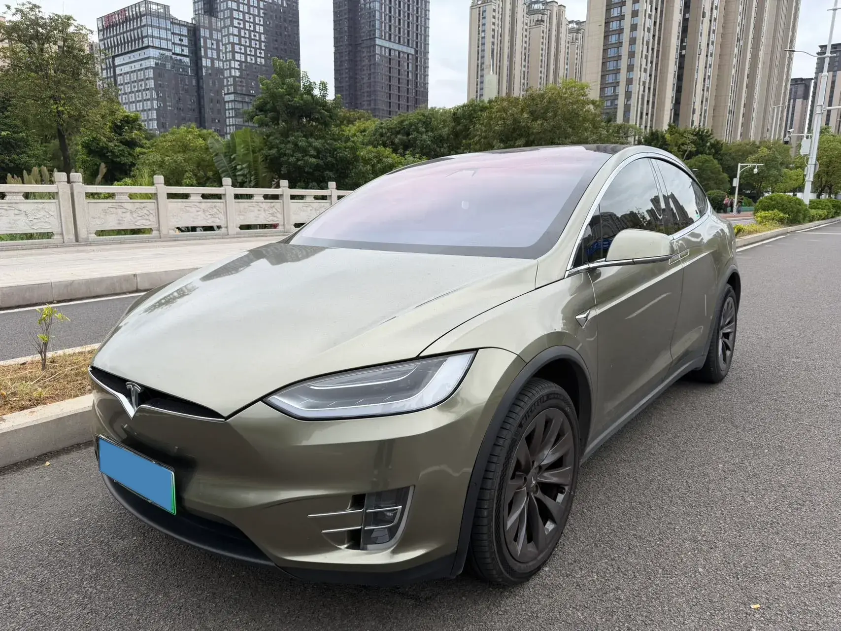 2017 TESLA MODEL view 1