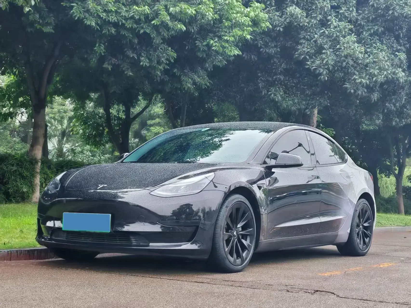2021 TESLA MODEL view 1