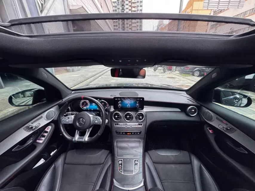 2020 Mercedes-Benz GLC AMG 3.0T 390HP V6 9AT,autocango,china used car exporter,china ev exporter,chinese used car exporter,chinese used ev exporter