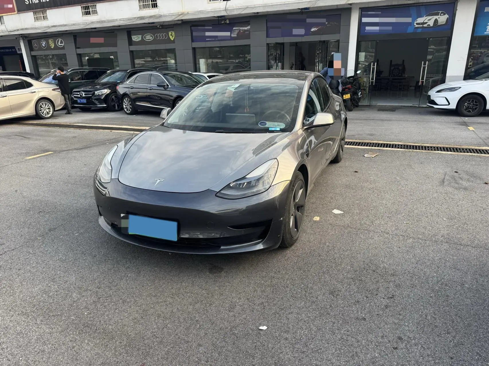 2021 TESLA MODEL view 1