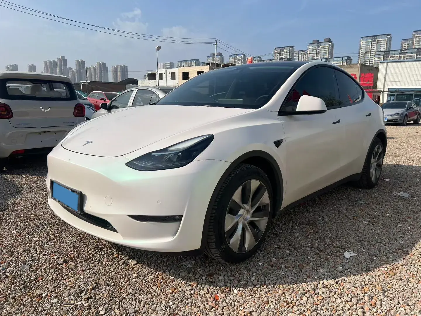 2021 TESLA MODEL view 1