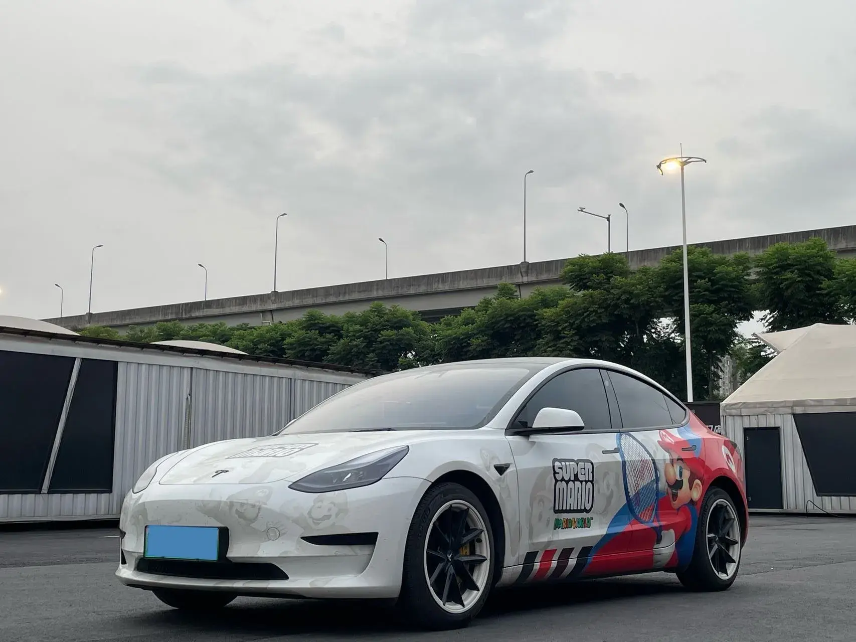 2022 TESLA MODEL view 1